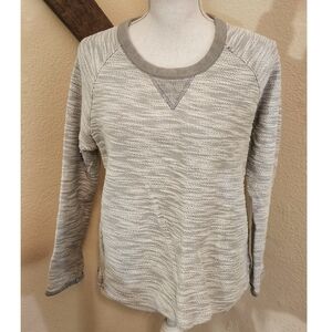 Athleta Women's Gray Long Sleeve Sweater Large